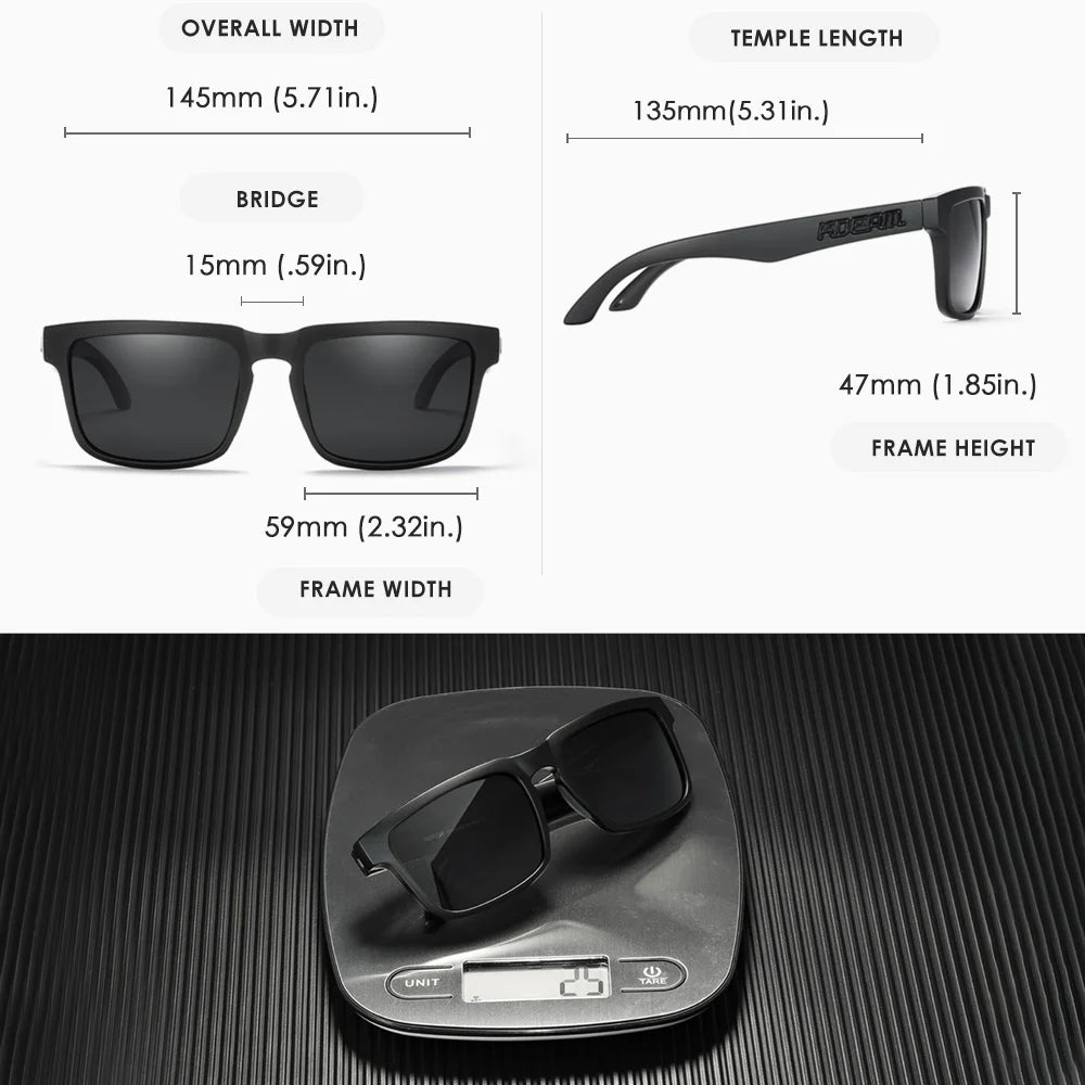 Polarized Sunglasses – Unisex, Stylish & Built for the Outdoors - KDEAM