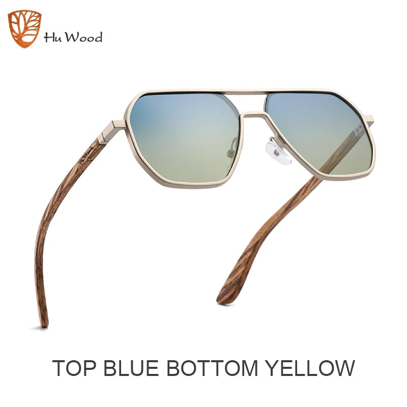 Premium Craft, Timeless Look – Hu Wood Polarized Sunglasses for Men