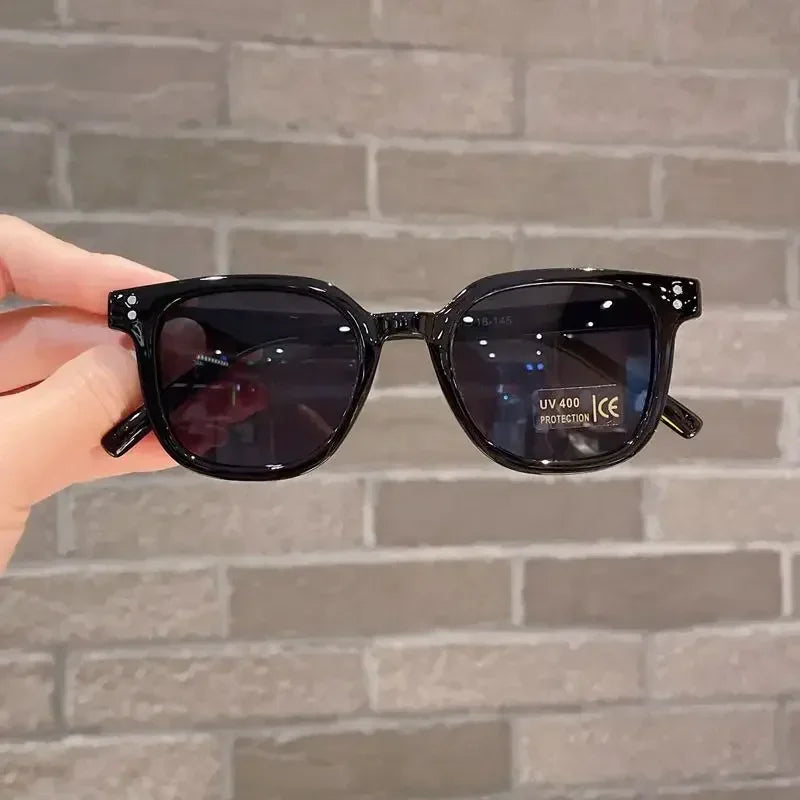 Classic Vintage Square Kids Sunglasses – UV400 Protection for Boys & Girls | Stylish, Durable, and Perfect for Outdoor Adventures