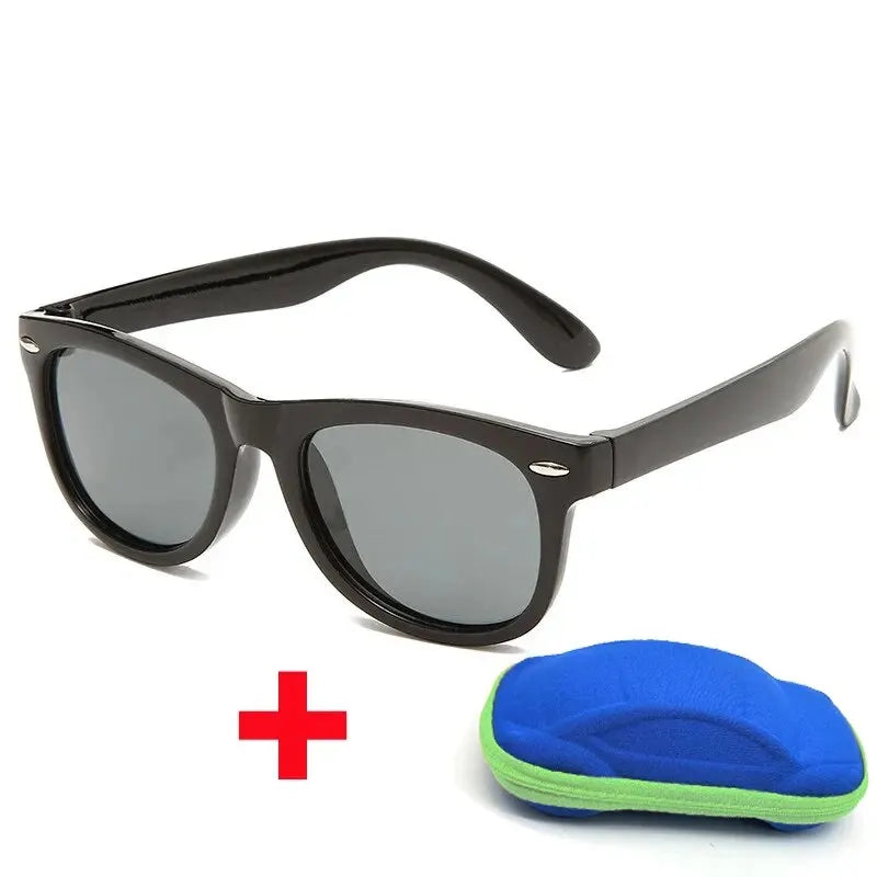 Adorable Baby and Toddler Sunglasses with Case – Safe, Stylish & Perfect for Sunny Adventures!