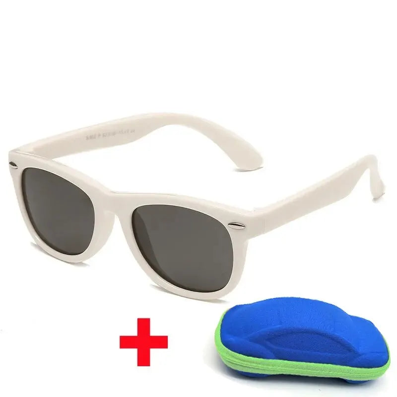 Adorable Baby and Toddler Sunglasses with Case – Safe, Stylish & Perfect for Sunny Adventures!