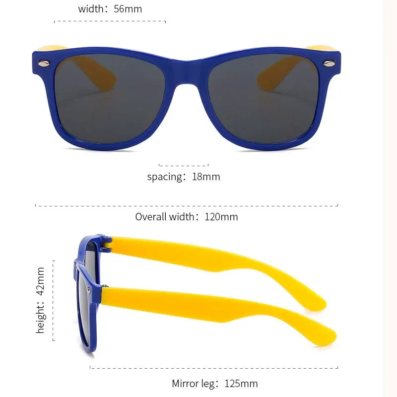 Adorable Baby and Toddler Sunglasses with Case – Safe, Stylish & Perfect for Sunny Adventures!