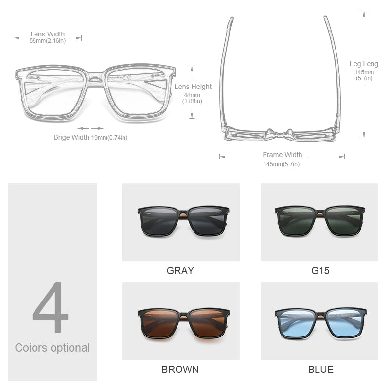 Natural Elegance Meets Polarized Protection