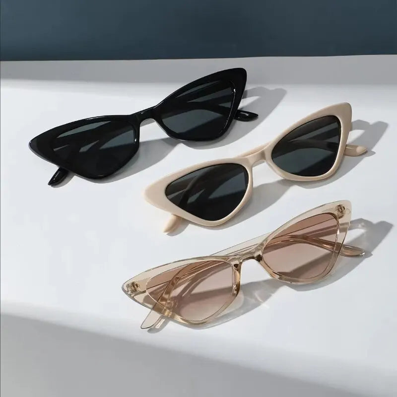 3-Pack Retro Cat Eye Sunnies – Cute, Chic & Suitable for Every Mood!