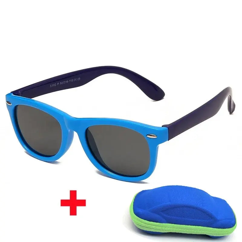 Adorable Baby and Toddler Sunglasses with Case – Safe, Stylish & Perfect for Sunny Adventures!