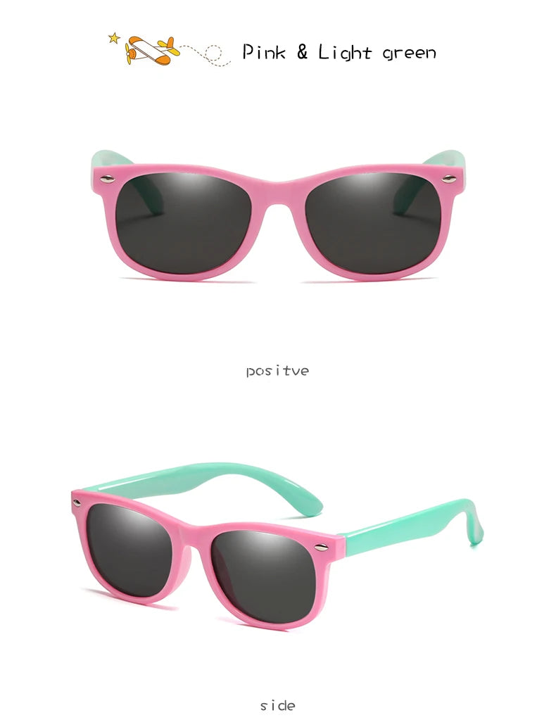 Adorable Baby and Toddler Sunglasses with Case – Safe, Stylish & Perfect for Sunny Adventures!