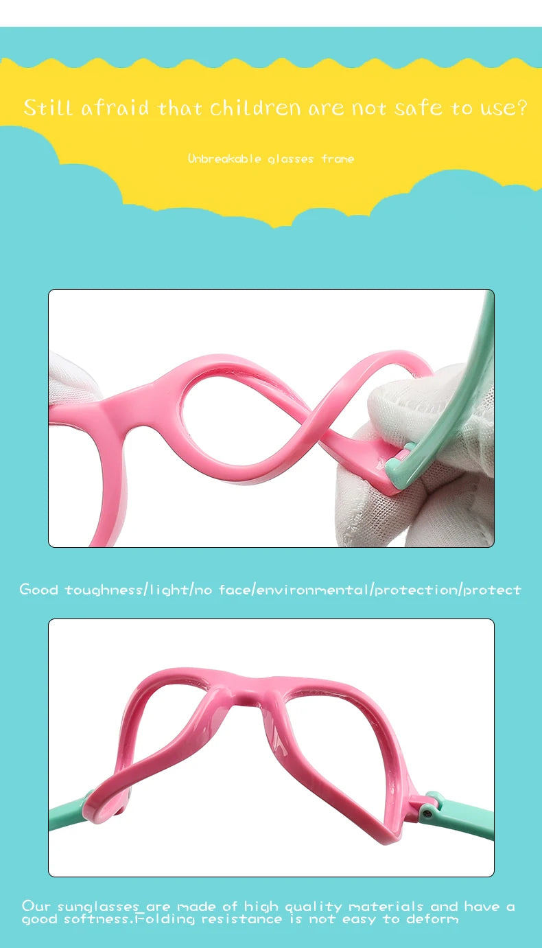 Adorable Baby and Toddler Sunglasses with Case – Safe, Stylish & Perfect for Sunny Adventures!