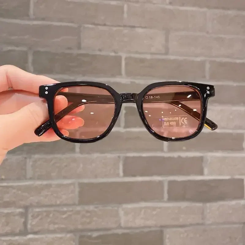 Classic Vintage Square Kids Sunglasses – UV400 Protection for Boys & Girls | Stylish, Durable, and Perfect for Outdoor Adventures