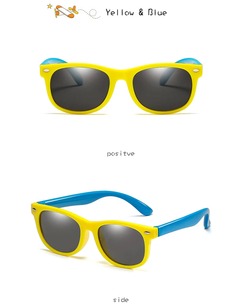 Adorable Baby and Toddler Sunglasses with Case – Safe, Stylish & Perfect for Sunny Adventures!