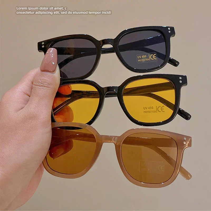 Classic Vintage Square Kids Sunglasses – UV400 Protection for Boys & Girls | Stylish, Durable, and Perfect for Outdoor Adventures