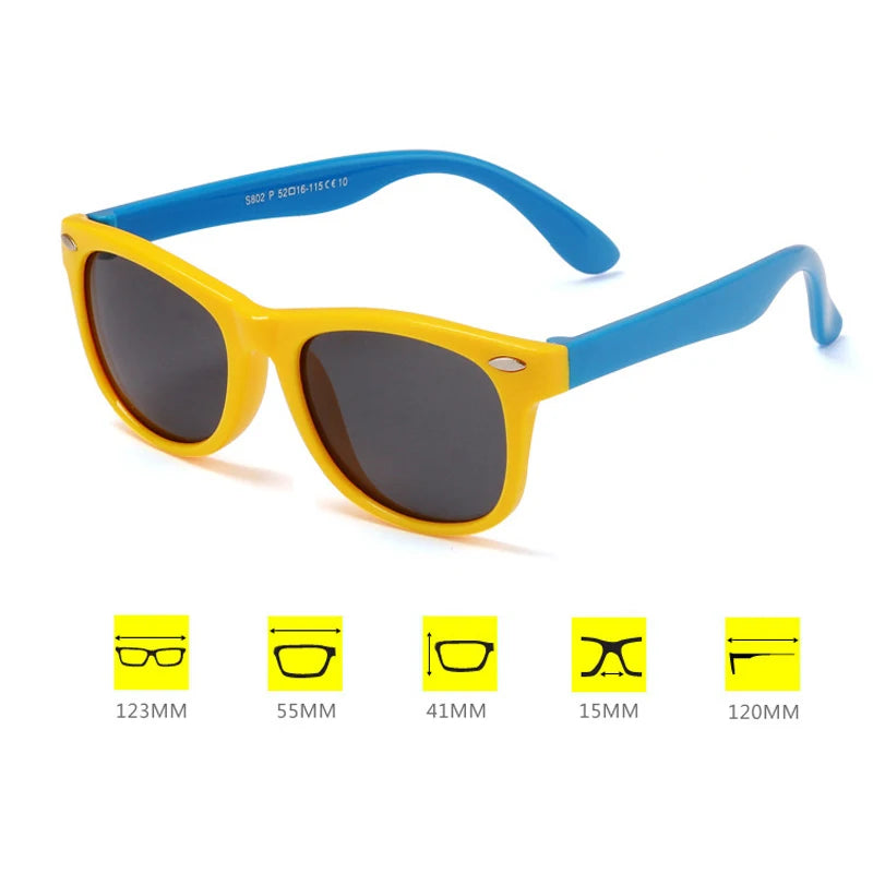 Adorable Baby and Toddler Sunglasses with Case – Safe, Stylish & Perfect for Sunny Adventures!