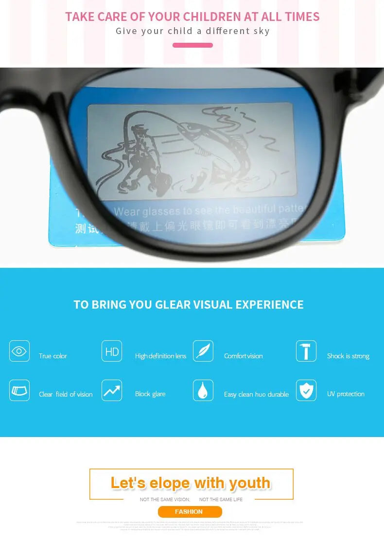 Adorable Baby and Toddler Sunglasses with Case – Safe, Stylish & Perfect for Sunny Adventures!