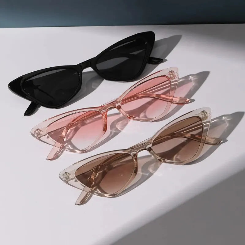 3-Pack Retro Cat Eye Sunnies – Cute, Chic & Suitable for Every Mood!